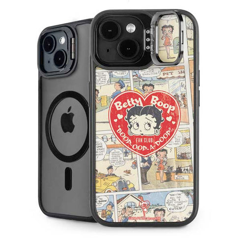 Betty Boop Comic Strip iPhone 14 Kickstand Case